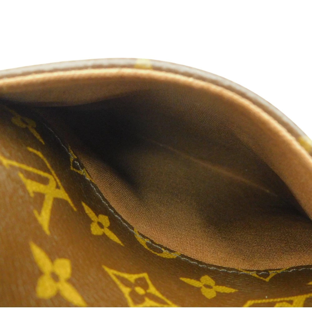 LOUIS VUITTON Odeon bag Monogram Shoulder Handbag Brown LV